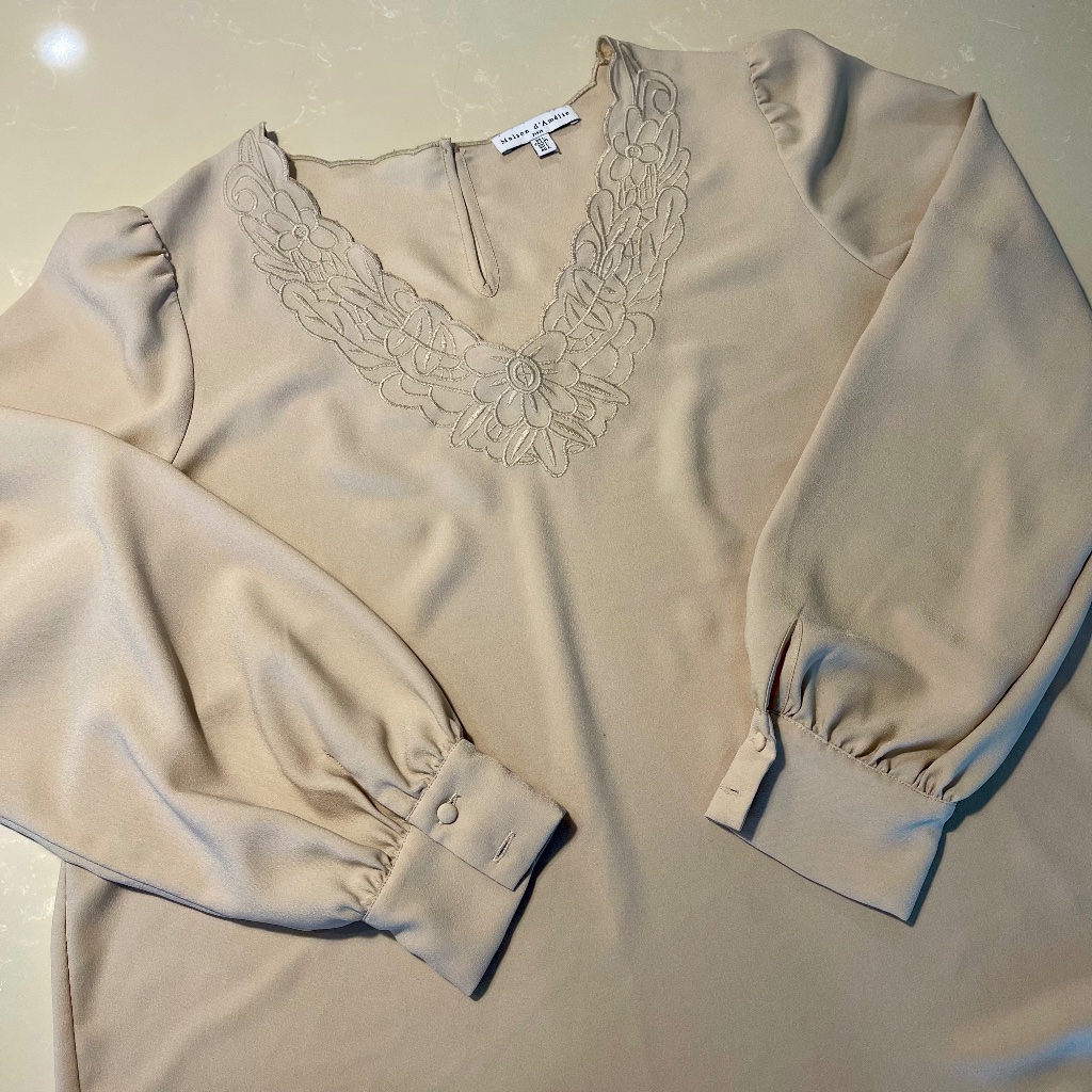 Maison D’amlie Long Sleeve Blouse - Size L
